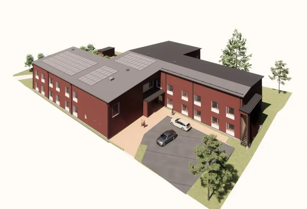 hoivakoti kouvolassa ilmakuvassa